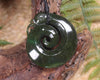 Koropepe carved from Rimu Pounamu - NZ Greenstone