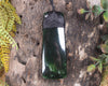 Toki or Adze Pendant carved from Flower Jade Pounamu - NZ Greenstone