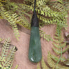 Roimata or Teardrop carved from Inanga Pounamu - NZ Greenstone