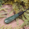 Roimata or Teardrop carved from Inanga Pounamu - NZ Greenstone
