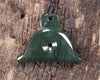 Dog Whistle carved from Kawakawa Pounamu - NZ Greenstone
