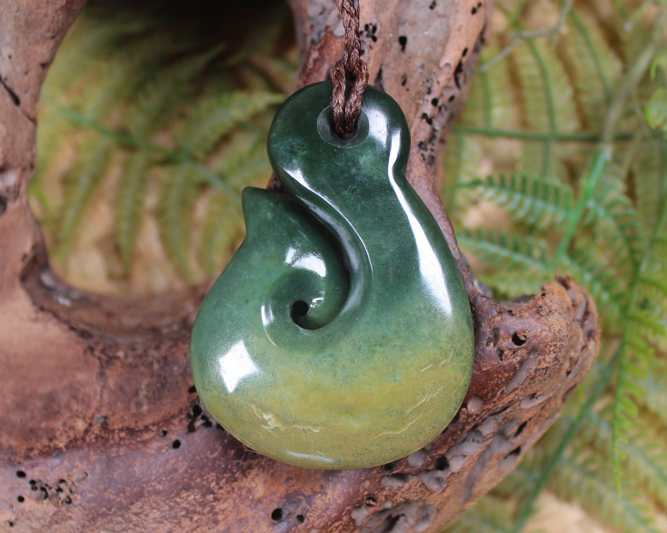 Hei Matau Pounamu Pendant