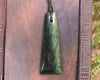 Flower Jade Pounamu Toki Pendant - NZ Greenstone