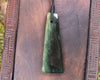 Flower Jade Pounamu Toki Pendant - NZ Greenstone