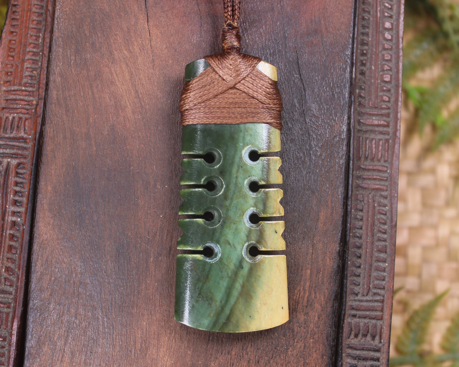 Flower Jade Pounamu Toki