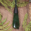 Rimu Pounamu Roimata Pendant - NZ Greenstone