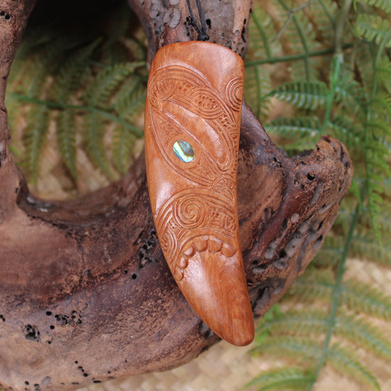 Tooth carved from Wood