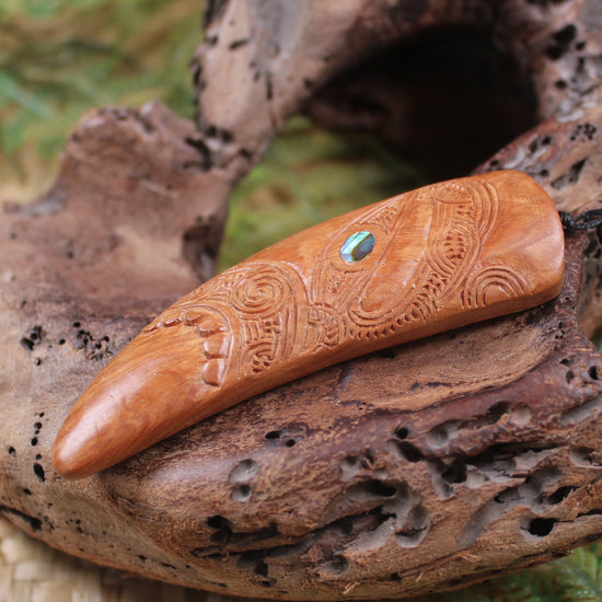 Tooth carved from Wood