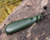 Kawakawa Pounamu Roimata Pendant - NZ Greenstone