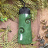Hapopo Pounamu Toki with Koru - NZ Greenstone