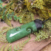 Hapopo Pounamu Toki with Koru - NZ Greenstone