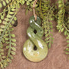 Twist or Pikorua carved from Raukaraka Pounamu - NZ Greenstone