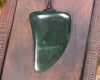 Taniwha Tooth or Niho carved from Kawakawa Pounamu - NZ Greenstone