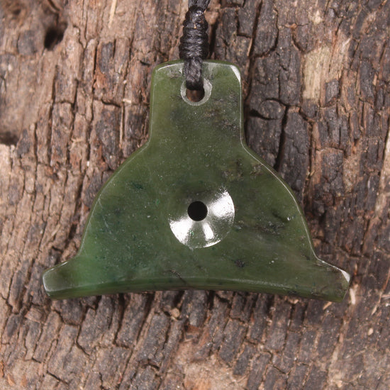 Rimu pounamu dog whistle