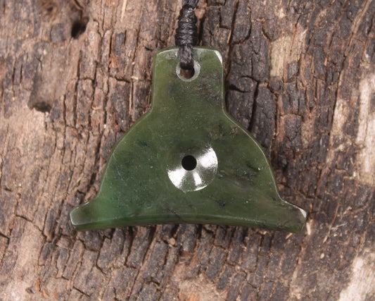 Rimu pounamu dog whistle