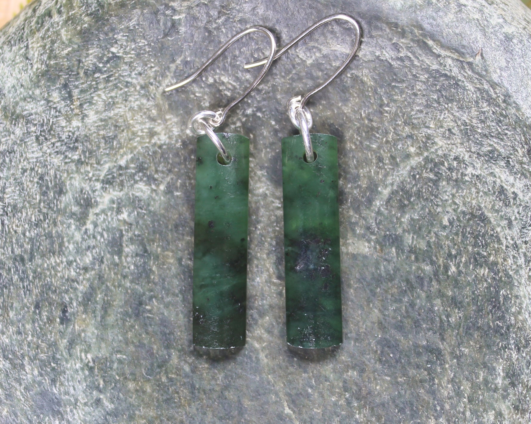 Hapopo Pounamu Earrings