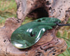 Manaia carved from Kawakawa Pounamu - NZ Greenstone