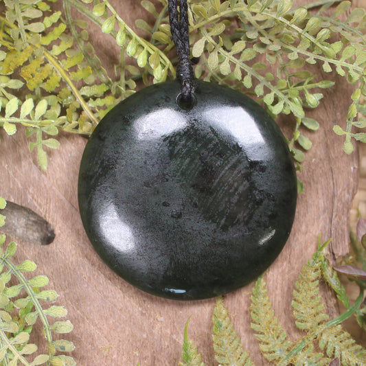 Rimu Pounamu Porowhita pendant- NZ Greenstone