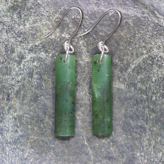 Hapopo Pounamu Earrings