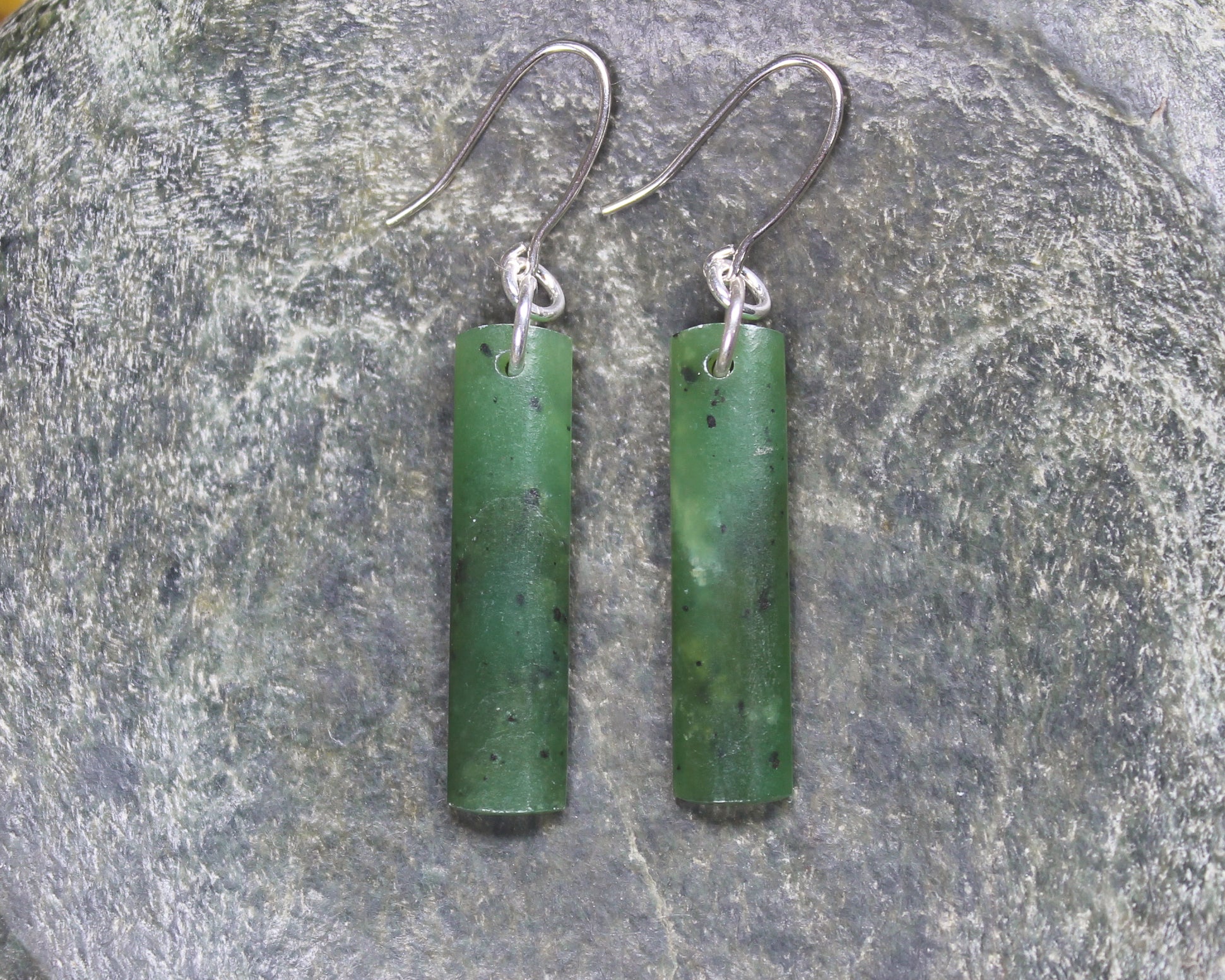 Hapopo Pounamu Earrings