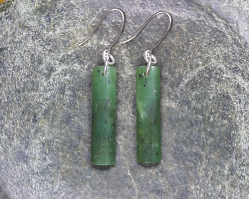 Hapopo Pounamu Earrings