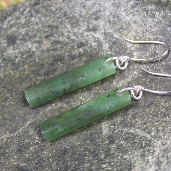 Hapopo Pounamu Earrings