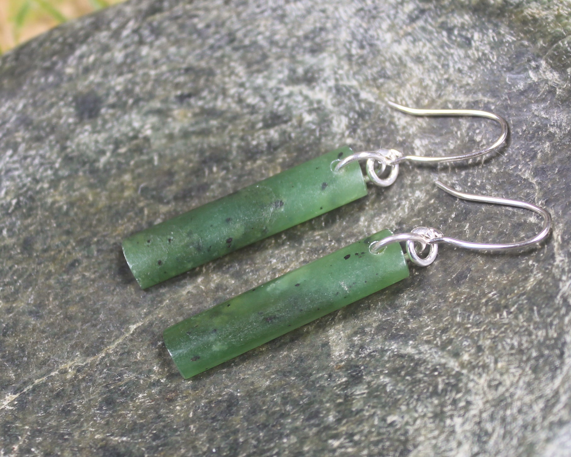 Hapopo Pounamu Earrings