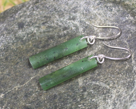 Hapopo Pounamu Earrings