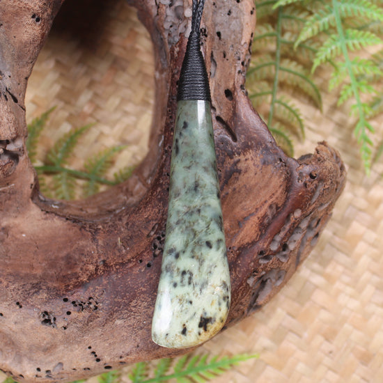 Rimu Pounamu Roimata Pendant - NZ Greenstone