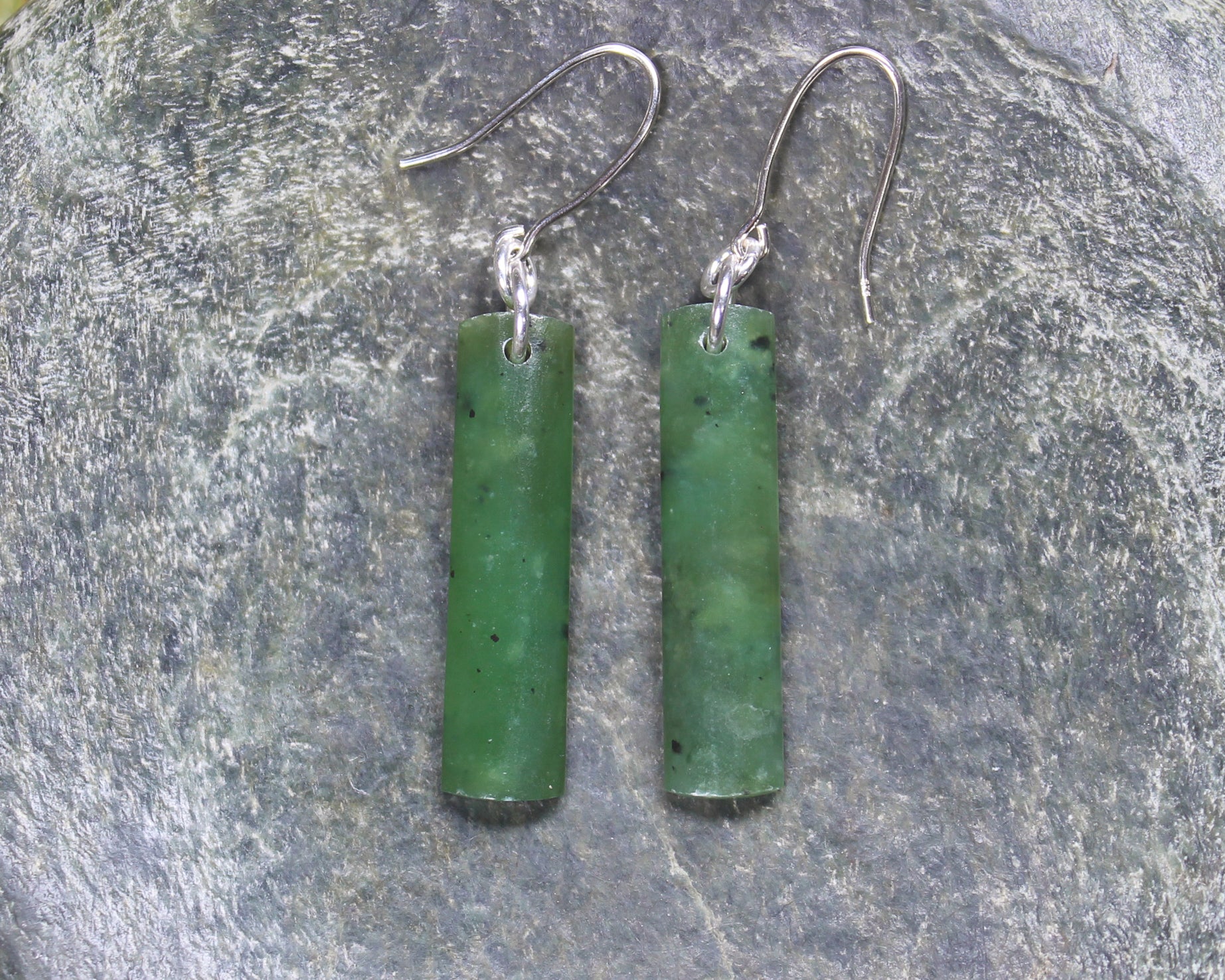 Hapopo Pounamu Earrings