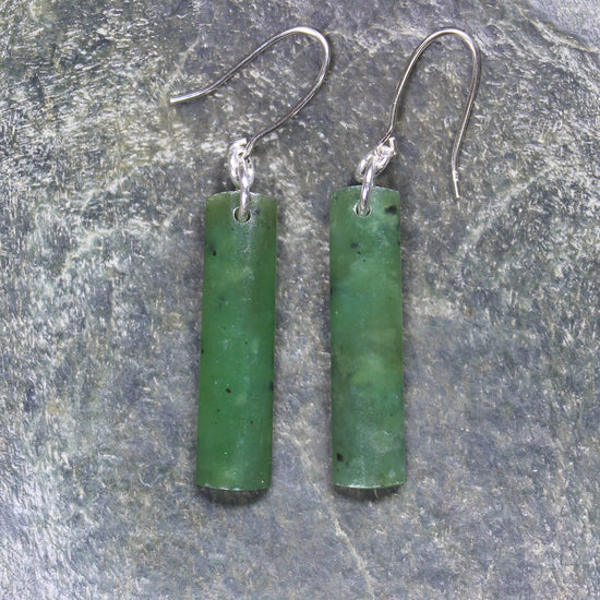 Hapopo Pounamu Earrings