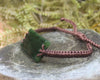 Kawakawa Pounamu cord bracelet