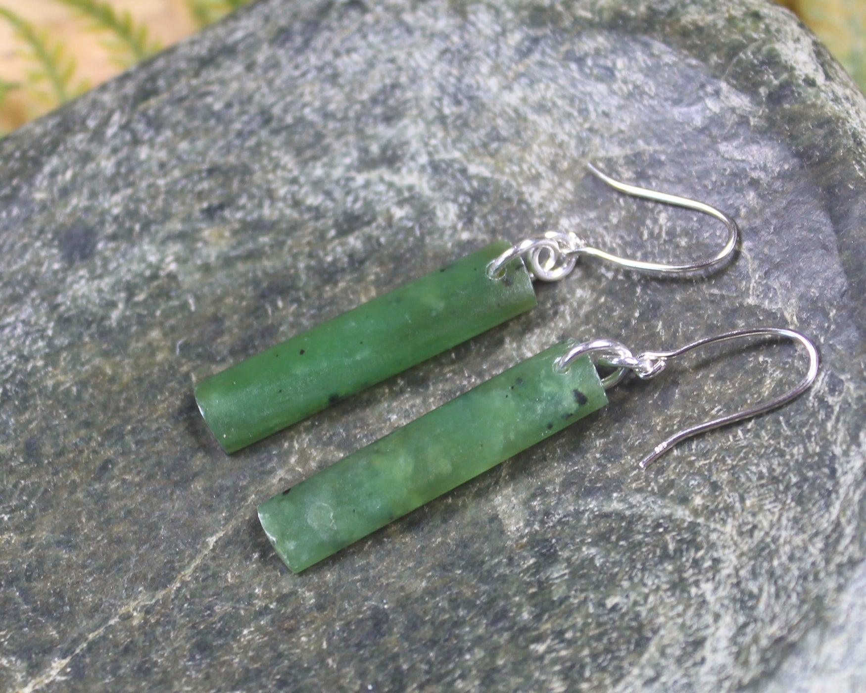 Hapopo Pounamu Earrings