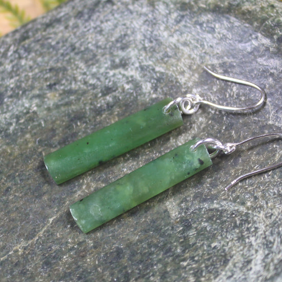 Hapopo Pounamu Earrings