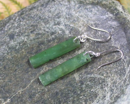 Hapopo Pounamu Earrings