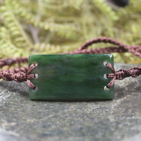 Kawakawa Pounamu cord bracelet