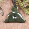 Rimu Pounamu Dog Whistle Pendant - NZ Greenstone