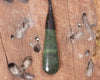 Roimata Teardrop carved from Hapopo Pounamu - NZ Greenstone
