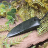 Rimu Pounamu Taniwha Tooth pendant - NZ Greenstone