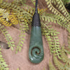 Roimata or Teardrop carved from Inanga Pounamu - NZ Greenstone
