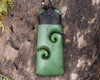 Toki or Adze with Koru carved from Hapopo Pounamu - NZ Greenstone
