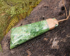 Flower Jade Pounamu Toki Pendant - NZ Greenstone