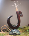 NZ Wood Matau Sculpture