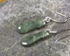 NZ Greenstone Mere Earrings (BN113) Hapopo Pounamu