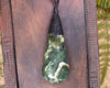 Roimata Teardrop carved from Hapopo Pounamu - NZ Greenstone