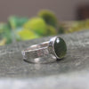 Ring with Kawakawa Pounamu