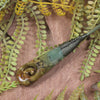 Roimata or Teardop with Koru carved from Flower Jade Pounamu - NZ Greenstone