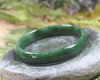 Bangle carved from Hapopo Pounamu - NZ Greenstone