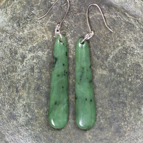 Hapopo Pounamu Earrings