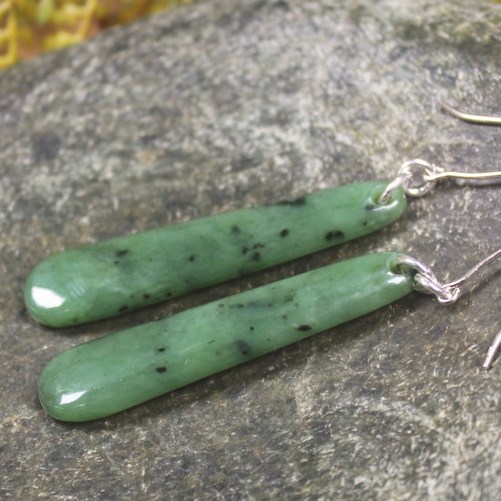 Hapopo Pounamu Earrings